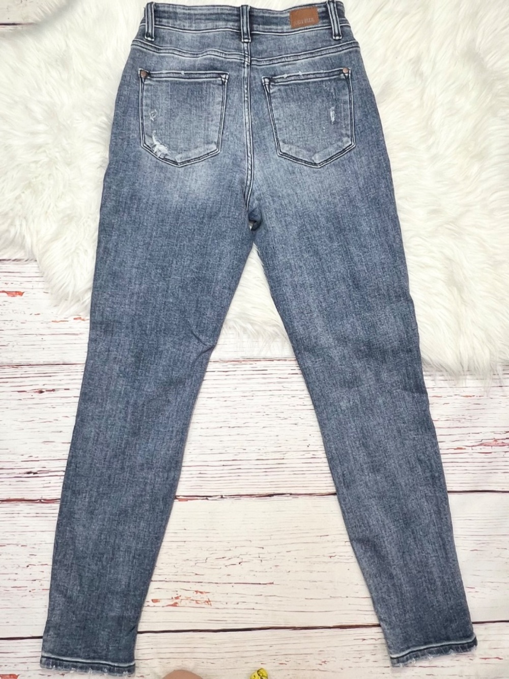 👖|•JUDY BLUE•| Boyfriend Fit High Rise Waist Size 1/25👖 - Picture 3 of 9